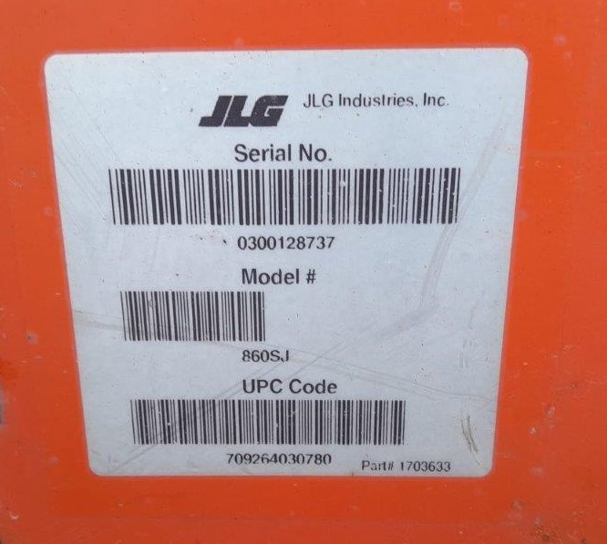 Sold - Articulated Boom Lift - View 2